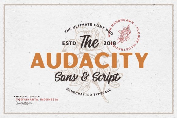 Audacity Duo: A Versatile Font Pair for Creative Design