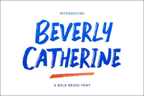 Beverly Catherine: A Bold Statement in Typography
