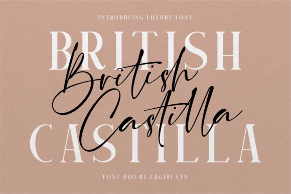 British Castilla: A Versatile Script Slab Serif Font
