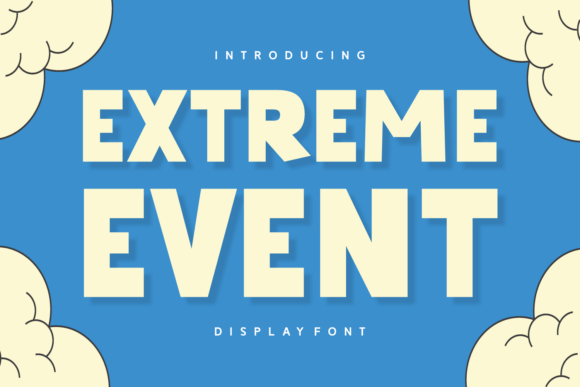 Extreme Event: A Versatile Font for Creative Expression
