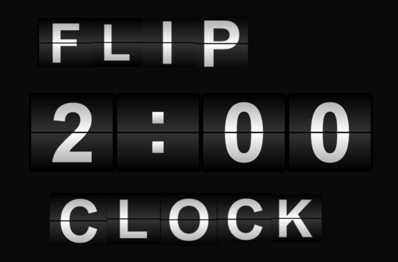 Flip Clock Font: A Timeless Blend of Retro and Modern