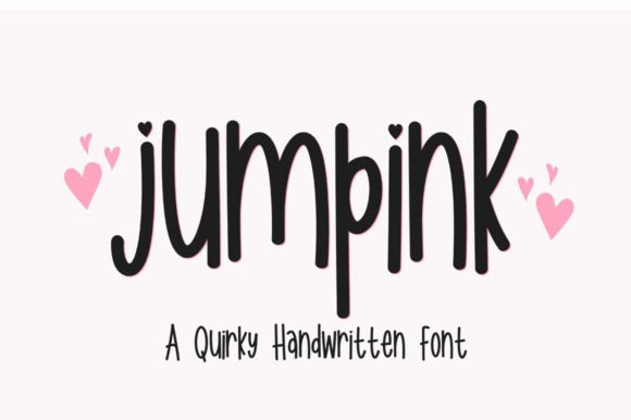 Jumpink Font: A Sweet and Flourishing Handwriting Choice for Creative Design