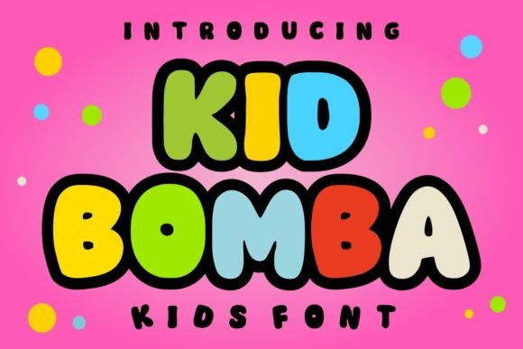 Kid Bomba: A Bold Font for Big Ideas