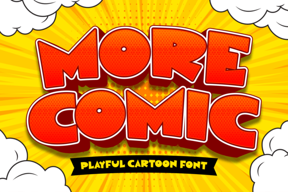 More Comic: A Playful Font for Creative Expression