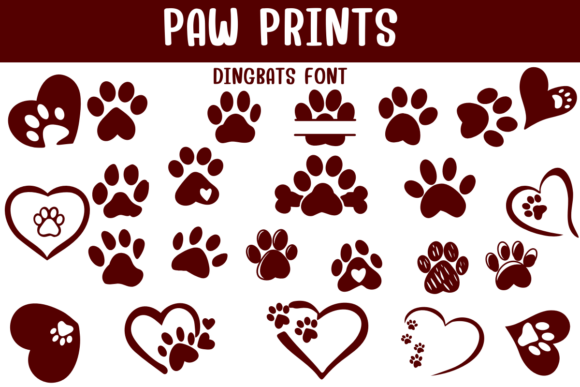 Paw Prints: A Versatile Font for Pet Lovers and Designers