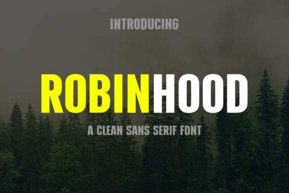 Robinhood Font: Modern Aesthetics Meets Natural Serenity