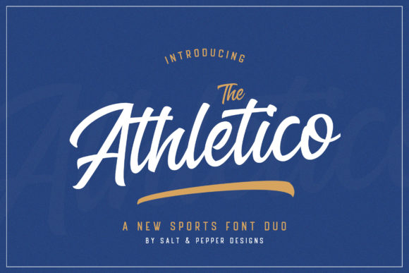 The Athletico: A Versatile Font for Design and Branding